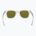 Sonnenbrille Aztron Party white marble print/polarized rose pink mirror/brown 3