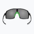 Sonnenbrille Aztron Thunder metalblack/white/polarizedgreen/twilightmirr/grey 3
