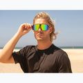 Sonnenbrille Aztron Thunder metalblack/white/polarizedgreen/twilightmirr/grey 7