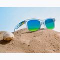Kinder-Sonnenbrille Aztron Solar ice grey/graffiti/polarized blue/yellow mirror/grey. 10