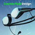 Schwimm-Schutzbrille Holoswim Solla Wave AI Music silver 3