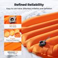 Flextail Zero R05 Regular orange aufblasbare Matratze 12