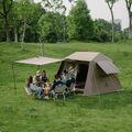 Naturehike Village 6.0 braun 4-Personen-Campingzelt 6