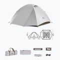 3‑Personen Trekkingzelt Naturehike Yunchuan 3 white 2
