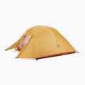 3‑Personen Trekkingzelt Naturehike Cloud Up 3 Base 2 ornage