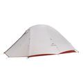 3‑Personen Trekkingzelt Naturehike Cloud Up 3 Pro 20D light gray/red 4