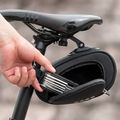 Fahrradtasche unter dem Sattel Rockbros C40 1,2 l schwarz 9