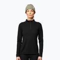 Damen-Funktionssweatshirt Devold Breeze Merino 150 Zip Neck black