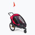 Fahrradanhänger 1 Sitzer Hamax Outback One schwarz-rot 465_HAM