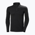 Herren Funktionsshirt langärmlig Helly Hansen Lifa Merino Midweight 1/2 Zip black
