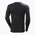 Herren Helly Hansen Lifa Merino Midweight Crew Thermo-Langarmshirt schwarz 2