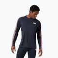 Herren Helly Hansen Lifa Active Stripe Crew Thermo-Sweatshirt navy