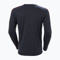 Herren Helly Hansen Lifa Active Stripe Crew Thermo-Sweatshirt navy 10