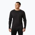 Herren Thermoaktivshirt Helly Hansen Lifa Active Stripe Crew schwarz