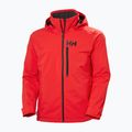 Herren Segeljacke Helly Hansen Hp Racing Lifaloft Hooded alert rot 6