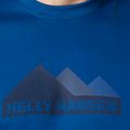 Herren-Trekking-T-Shirt Helly Hansen HH Tech Graphic 606 blau 63088 3