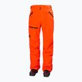 Herren Helly Hansen Sogn Cargo Skihose neon orange 5