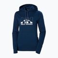 Damen-Trekking-Sweatshirt Helly Hansen Nord Graphic Pullover Hoodie navy blau 62981_584 5