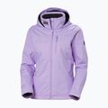 Damen Segeljacke Helly Hansen Crew Hooded Midlayer heather 6