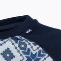 Damen-Thermoaktivshirt Helly Hansen Lifa Merino Midweight Graphic Crew navy star pixel 8