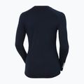 Damen-Thermoaktivshirt Helly Hansen Lifa Merino Midweight Graphic Crew navy star pixel 10