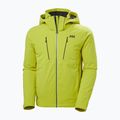 Herren-Skijacke Helly Hansen Alpha 4.0 helles Moos 8