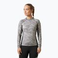 Damen Schwimmen Longsleeve Helly Hansen Waterwear Rashguard rosa Wolke Welle