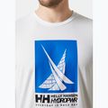 Herren Helly Hansen HP Race Grafik-T-Shirt weiß 3