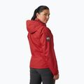 Damen Segeljacke Helly Hansen Crew Hooded 2.0 rot 2