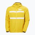 Men's Helly Hansen Salt Striped Windbreaker Segeljacke Gold Rush 5