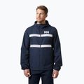 Herren Segeljacke Helly Hansen Salt Striped Windbreaker navy