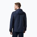 Herren Segeljacke Helly Hansen Salt Striped Windbreaker navy 2