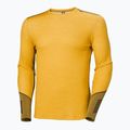 Herren Helly Hansen Lifa Merino Midweight Crew Thermo-Longsleeve golden glow 5