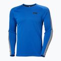 Herren Helly Hansen Lifa Active Stripe Crew Thermo-Langarmshirt kobalt 2.0 7