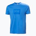 Herren Helly Hansen HH Box ultra blaues T-shirt 3