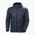 Herren Helly Hansen Lifaloft Hooded Insulator Hybridjacke navy 5