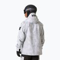 Herren Skijacke Helly Hansen Ullr D Shell Graphic grau nebel schnee camo aop 2