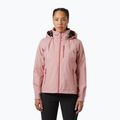Damen Segeljacke Helly Hansen Crew Hooded Midlayer 2.0 rosa Salz