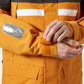 Herren Helly Hansen Pier 4.0 Senf Regenjacke 6