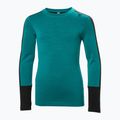 Helly Hansen JR Lifa Merino Midweight signalgrün Kinder Thermo-Unterwäsche-Set 6