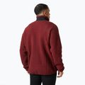 Herren Helly Hansen Panorama Pile Block Sweatshirt mars rot 2
