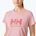 Helly Hansen Damen-T-Shirt Logo 3.0 rosa Salz 3