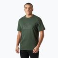 Herren Helly Hansen Box T 2.0 Dschungel grünes T-shirt