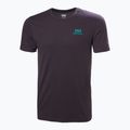 Men's Helly Hansen Nord Graphic schwarzes Trauben-T-Shirt 4