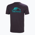 Men's Helly Hansen Nord Graphic schwarzes Trauben-T-Shirt 5