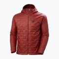 Herren Helly Hansen Lifaloft Hooded Insulator Hybridjacke mars rot 6