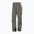 Herren Skihose Helly Hansen Legendary Insulated pebble broxburn plaid aop
