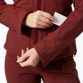 Damen-Skijacke Helly Hansen Avanti 3-In-1 Softshell Jacket mars red 4