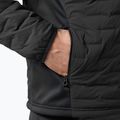 Herren Segeljacke Helly Hansen HP Hybrid Stretch Hooded Insulator Ebenholz 5