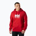 Herrenpullover Helly Hansen HH Logo Hoodie red